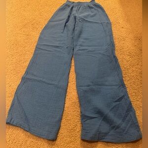 Bobi Blue Gauze Pants
